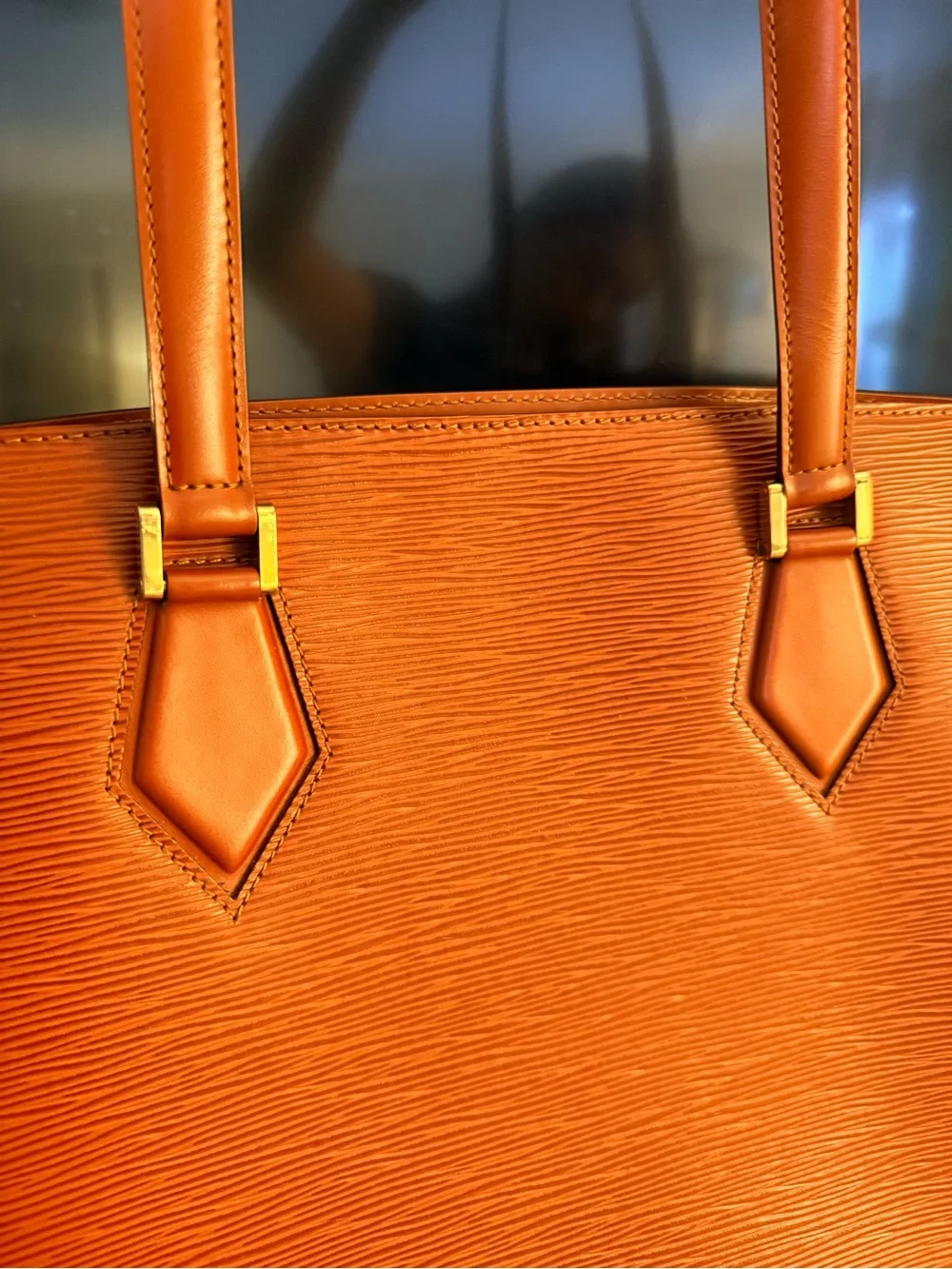 Louis Vuitton Epi Duplex tote in  Kenyan fawn RARE VINTAGE